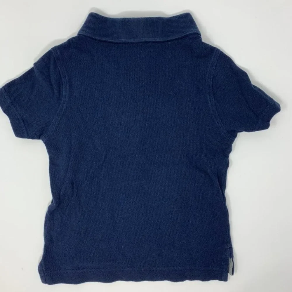 Navy blue‎ short sleeve polo